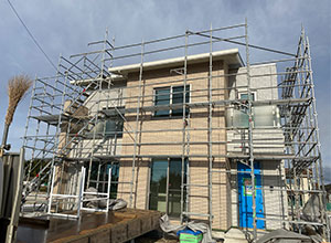 住宅足場組立・リースの事例1