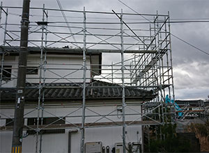住宅足場組立・リースの事例4