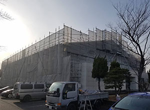住宅足場組立・リースの事例5